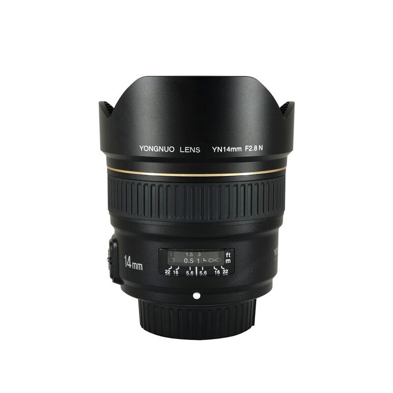 Obiectiv Yongnuo YN 14mm f2.8 unghi ultra-wide prime pentru Nikon